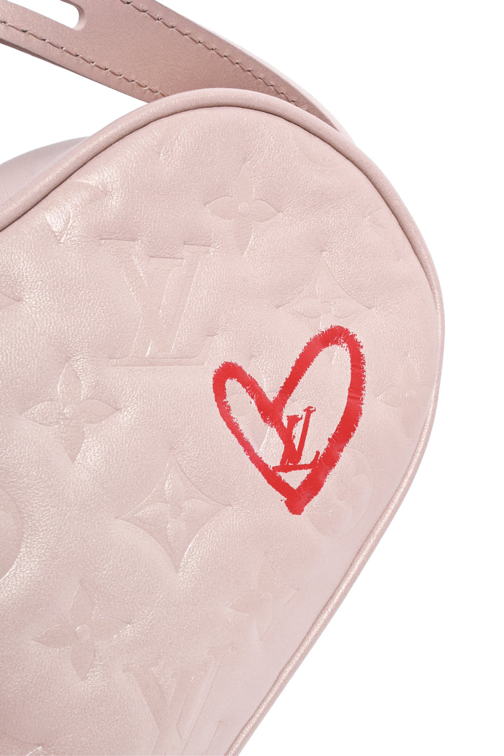 Louis Vuitton 2021 Monogram Embossed Lambskin Fall In Love Sac Coeur Crossbody