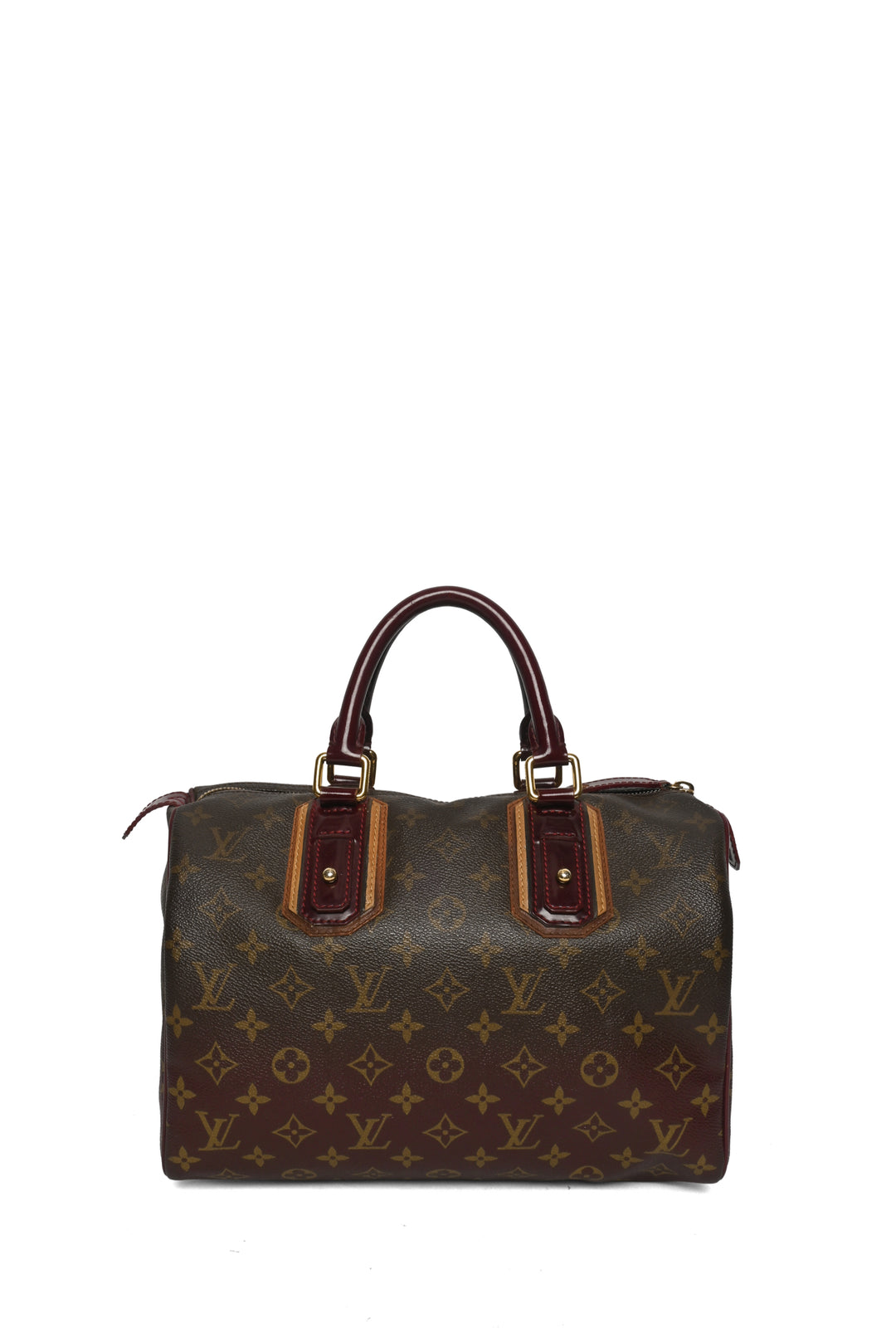 Louis Vuitton 2007 Limited Edition Bordeaux Monogram Mirage Speedy 30