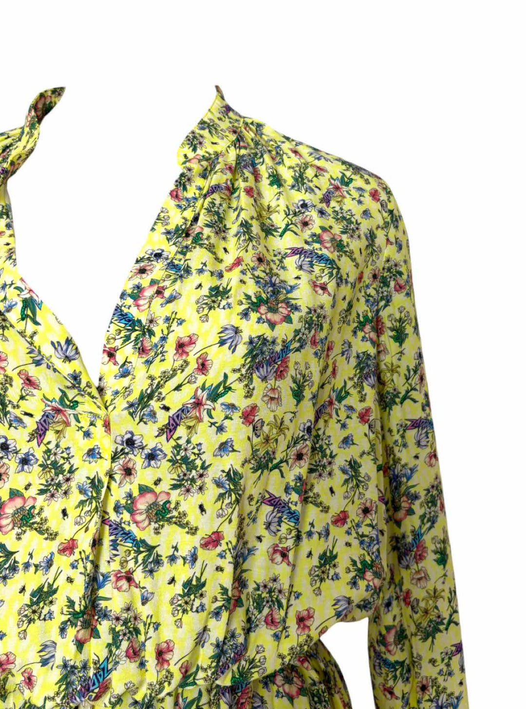 Zadig & Voltaire Size S Floral Print Viscose Dress
