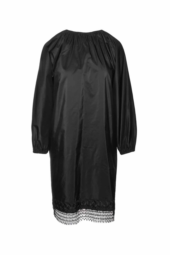 The Row Size S Eyelet Trim Silk Dress