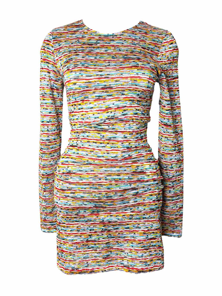 Missoni Metallic Long Sleeve T-shirt Size 44 Dress