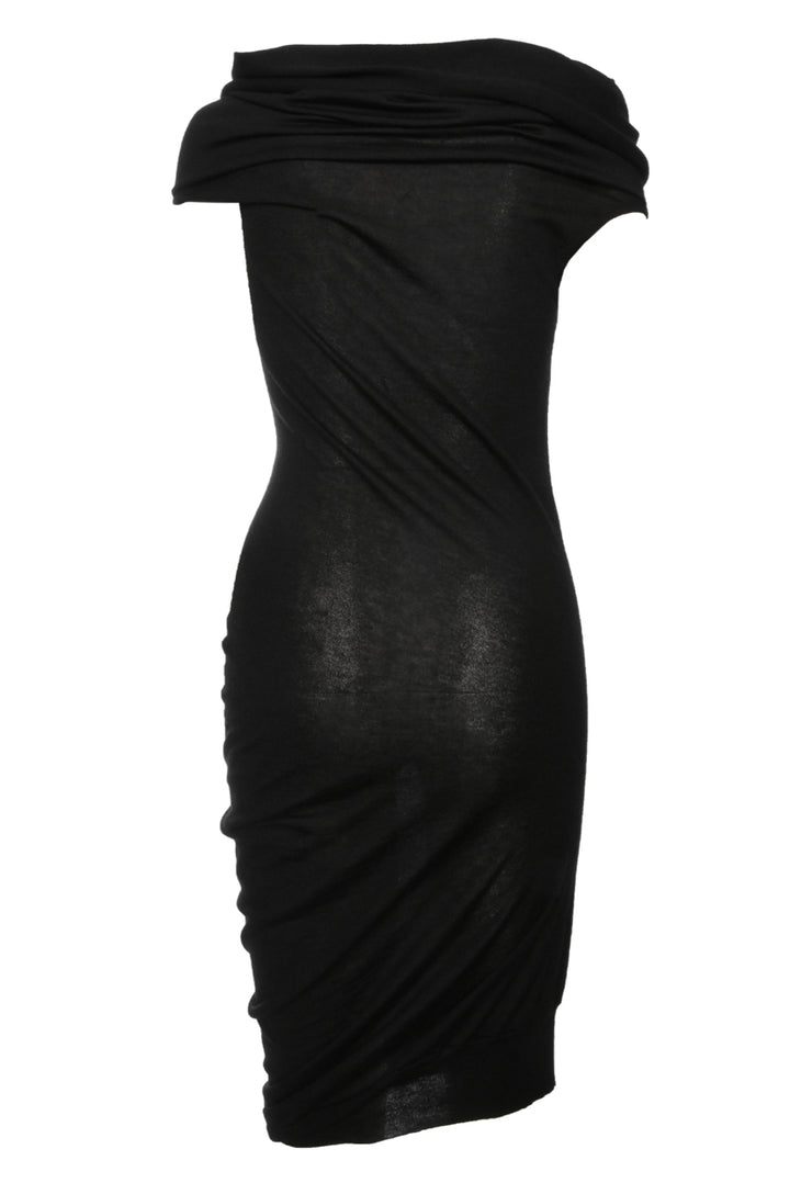 Alexander Mcqueen Size S Cashmere Cowl Neck Dress