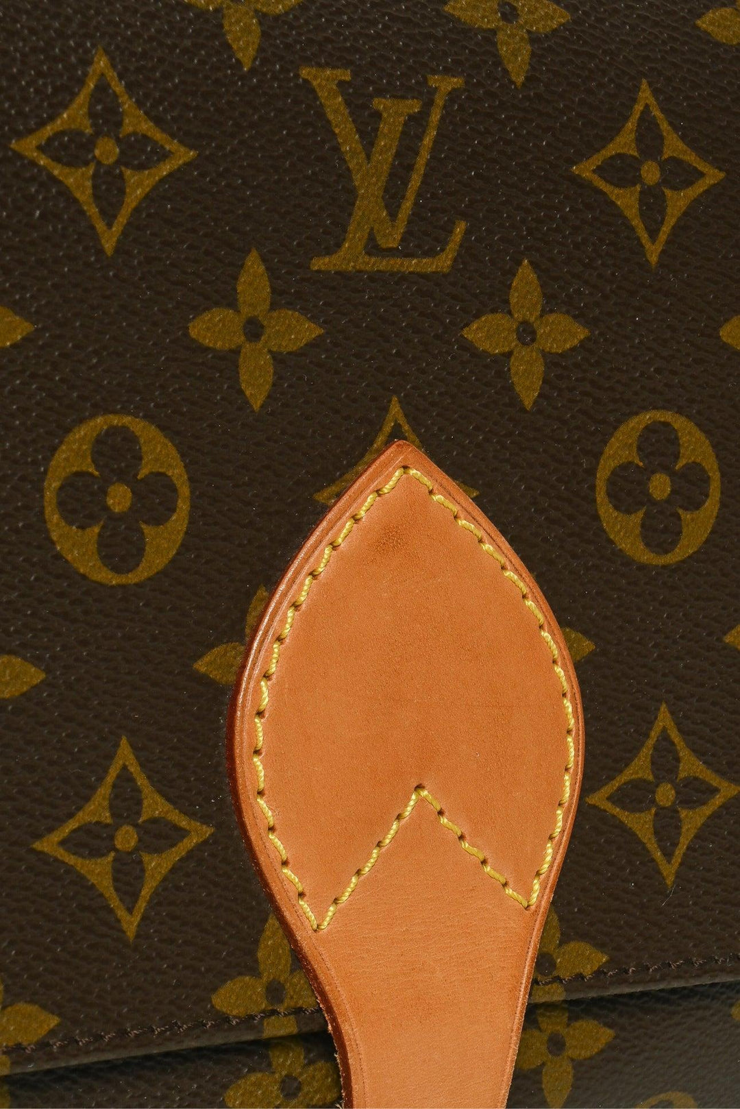 Louis Vuitton 1990 Monogram Cartouchiere MM