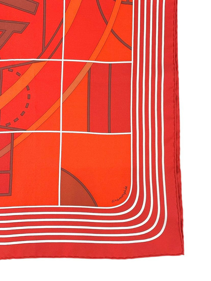 Hermes Anamorphee Scarf