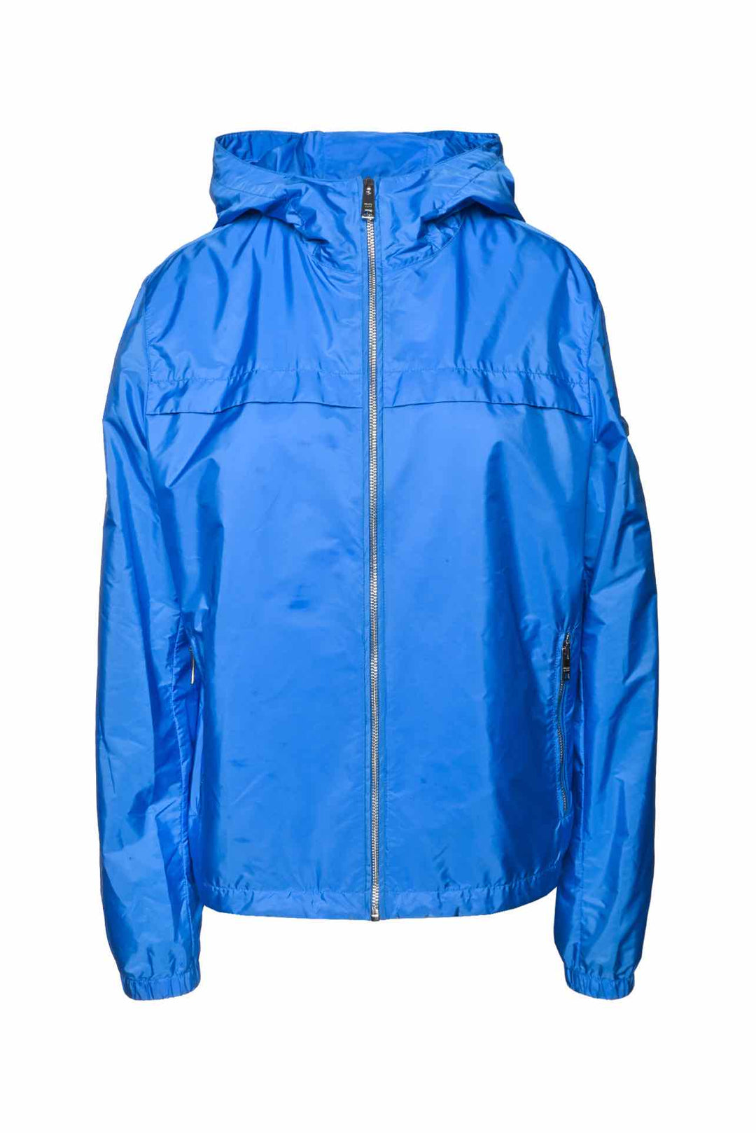 Prada Size 40 Men's 2018 Triangle Logo Windbreaker Jacket