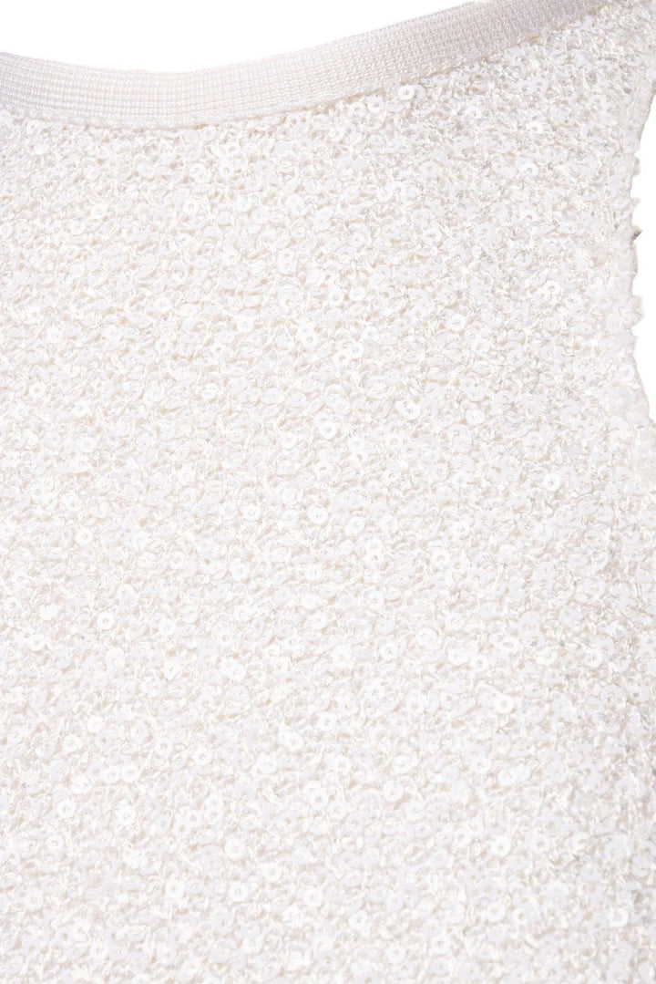 St. John Size XS Sleeveless Sequin Crop Tops