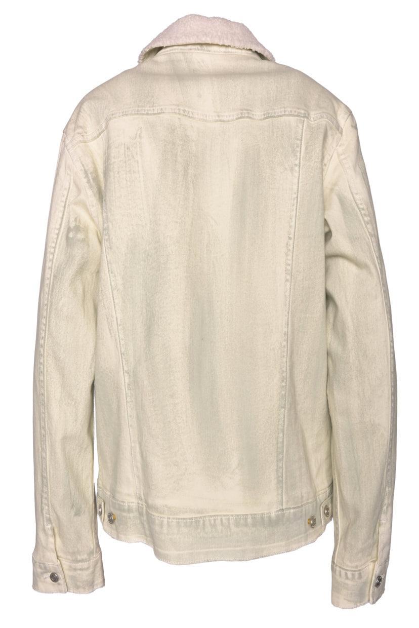 Purple Brand Size M Men's Sherpa Lined Trucker Jacket