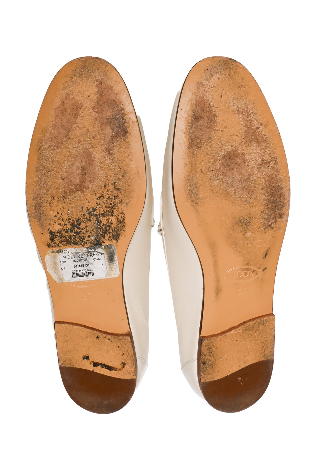 Tod's Size 37 Kate Leather Loafers