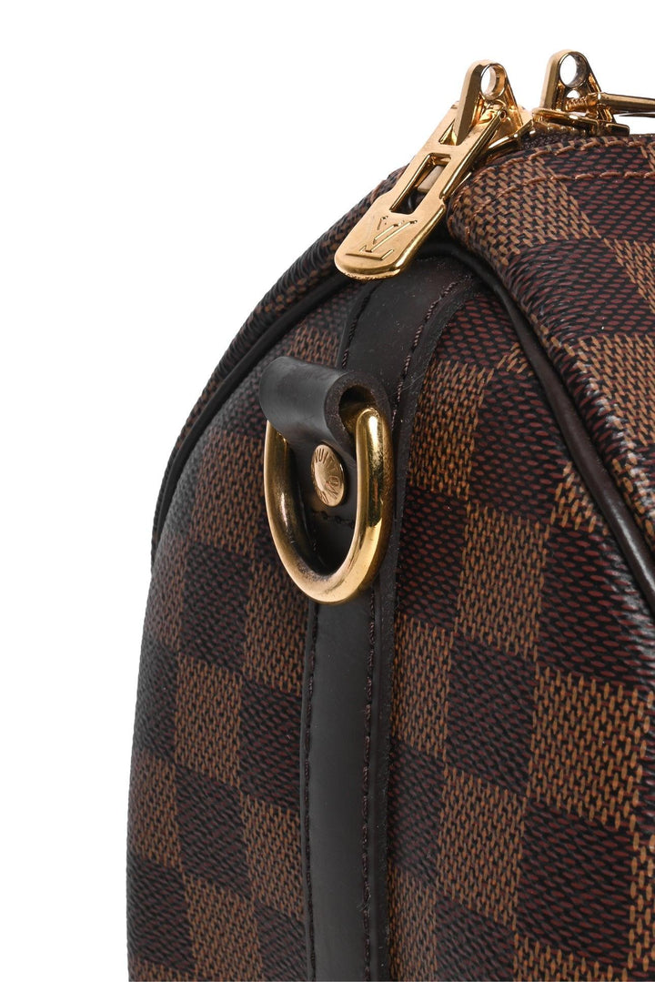Louis Vuitton Damier Ebene Speedy Bandouliere 25