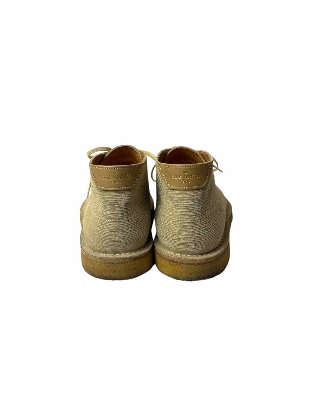 Louis Vuitton Size 10.5 Men's Leather Desert Boots