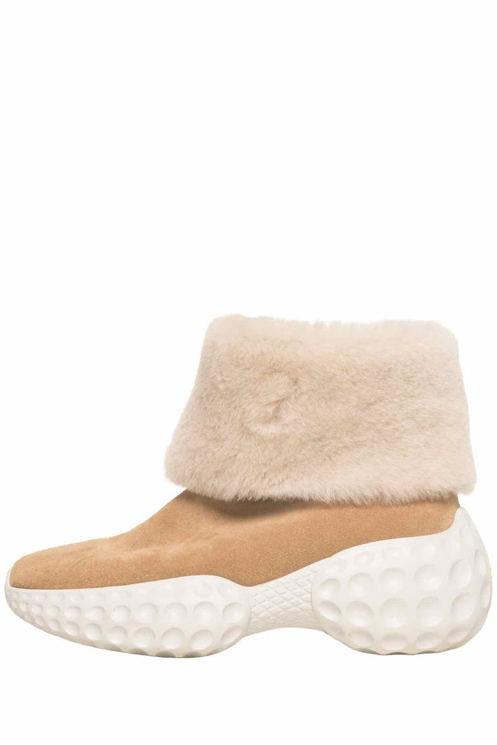 Roger Vivier Size 37 Viv' Run Suede Ankle Boots