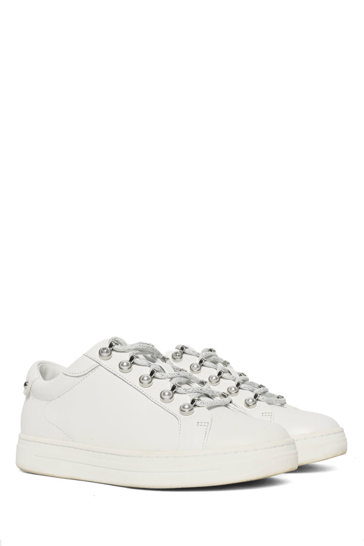 Jimmy Choo Size 36.5 Antibes Embellished Low-Top Sneaker