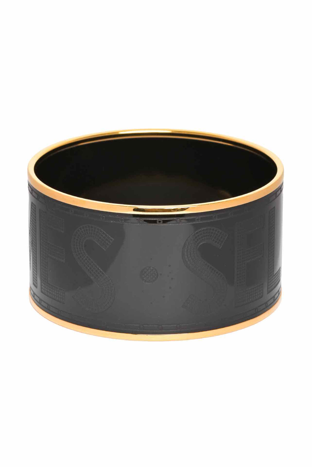 Hermes Extra Wide Sellier Bangle Bracelet