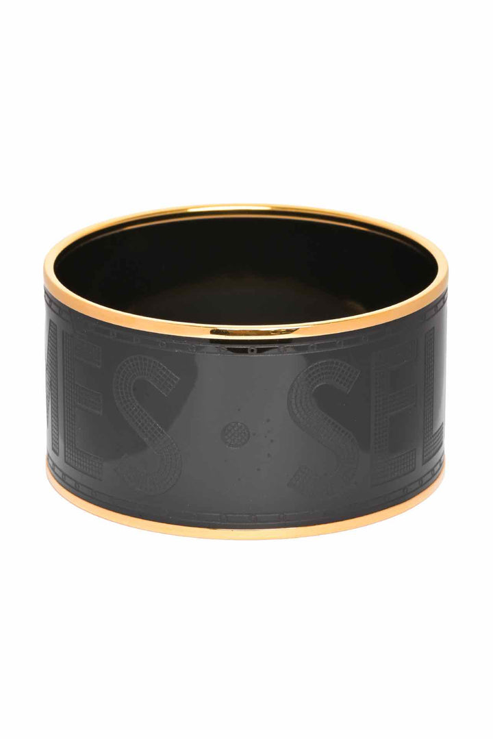 Hermes Extra Wide Sellier Bangle Bracelet