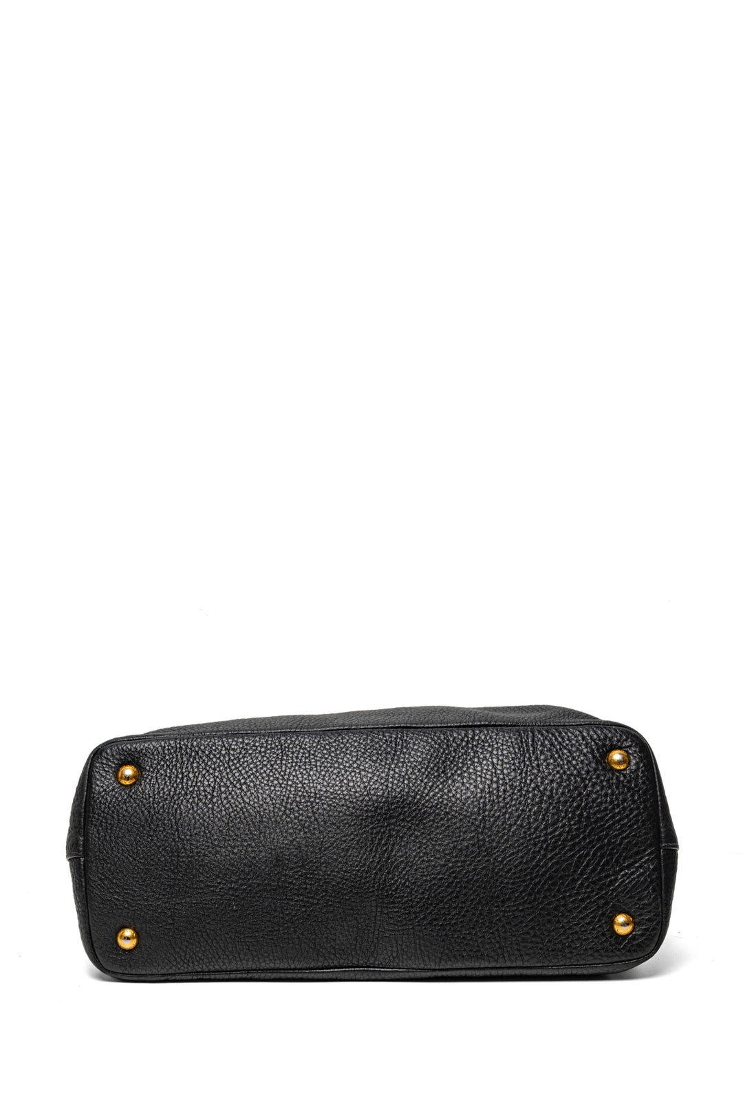 Prada Grained Leather Chain Strap Shoulder Bag