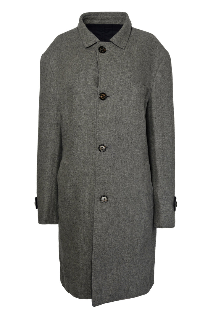 Brunello Cucinelli Size 40 Men's Cashmere & Nylon Reversible Coat