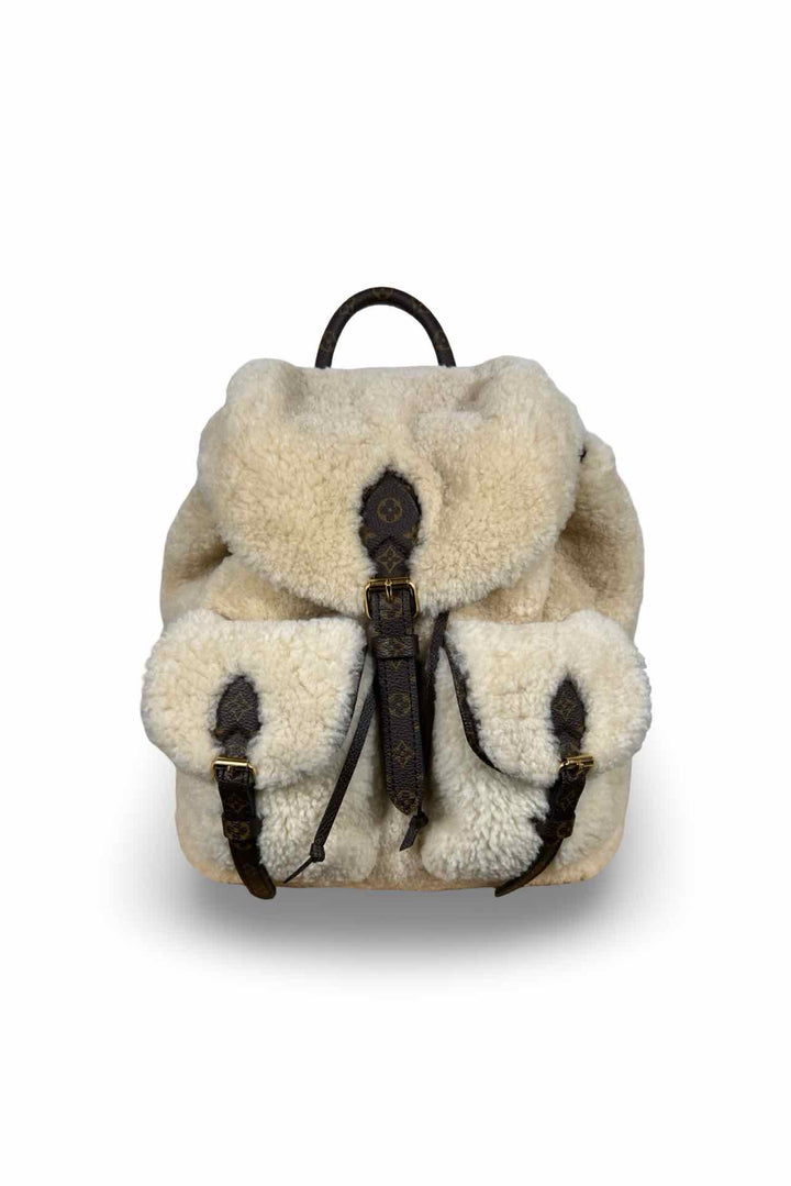 Louis Vuitton Shearling Ski BackPack