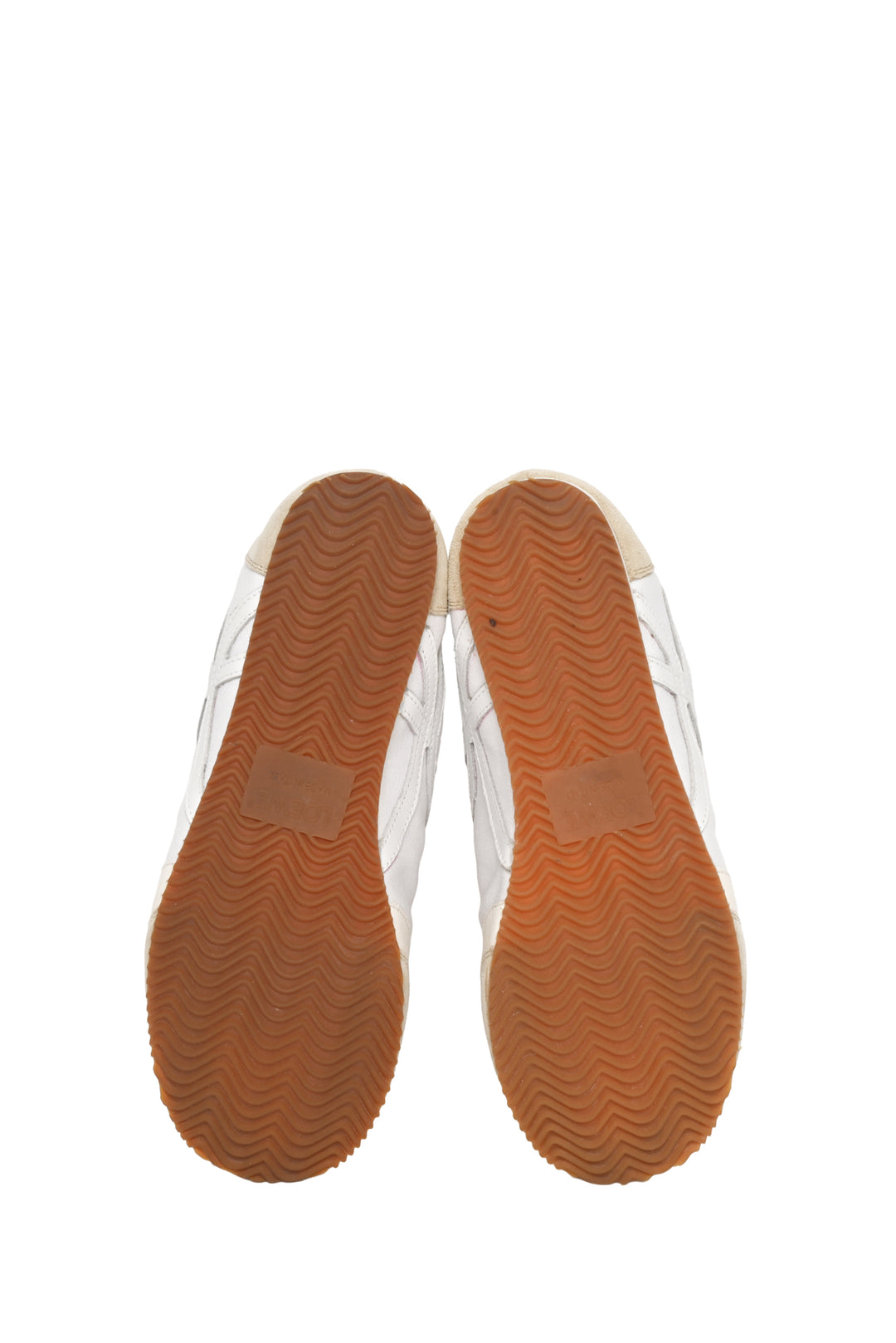 Loewe Size 37 Canvas & Suede Ballet Runner Sneaker