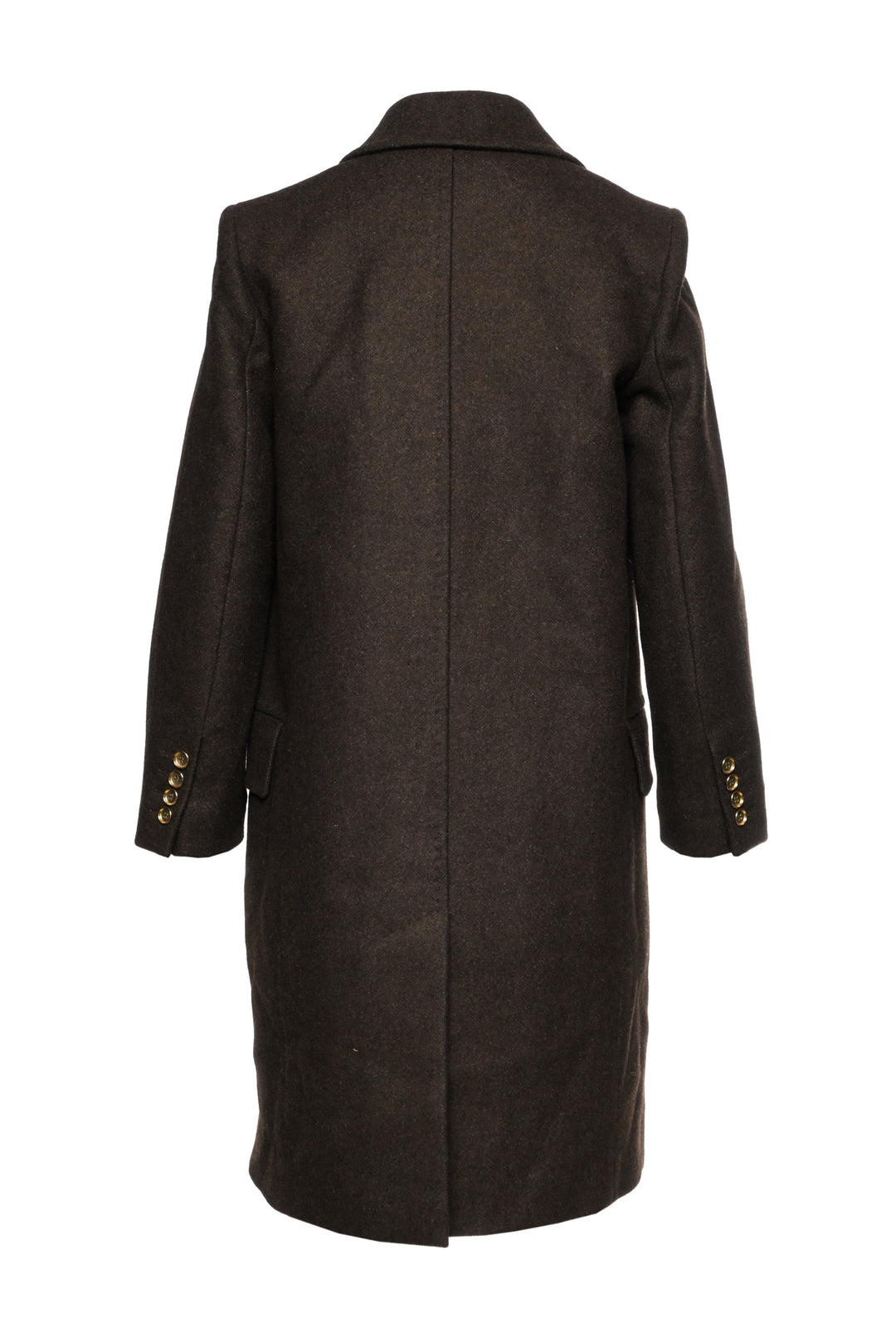 Max Mara Size 2 Double Breasted Wool & Angora Coat