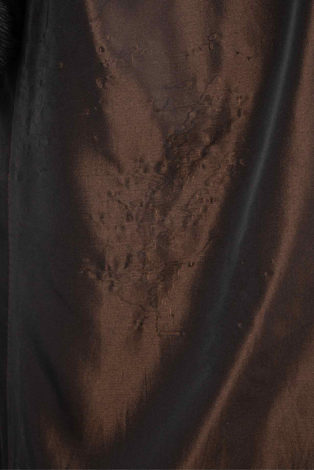 Mink Hooded Fur Size M Coat