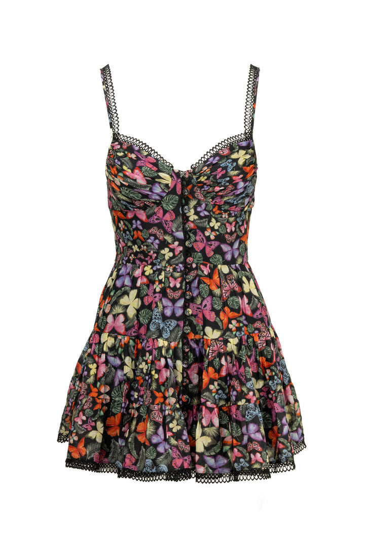 Charo Ruiz Size S Butterfly Mini Dress
