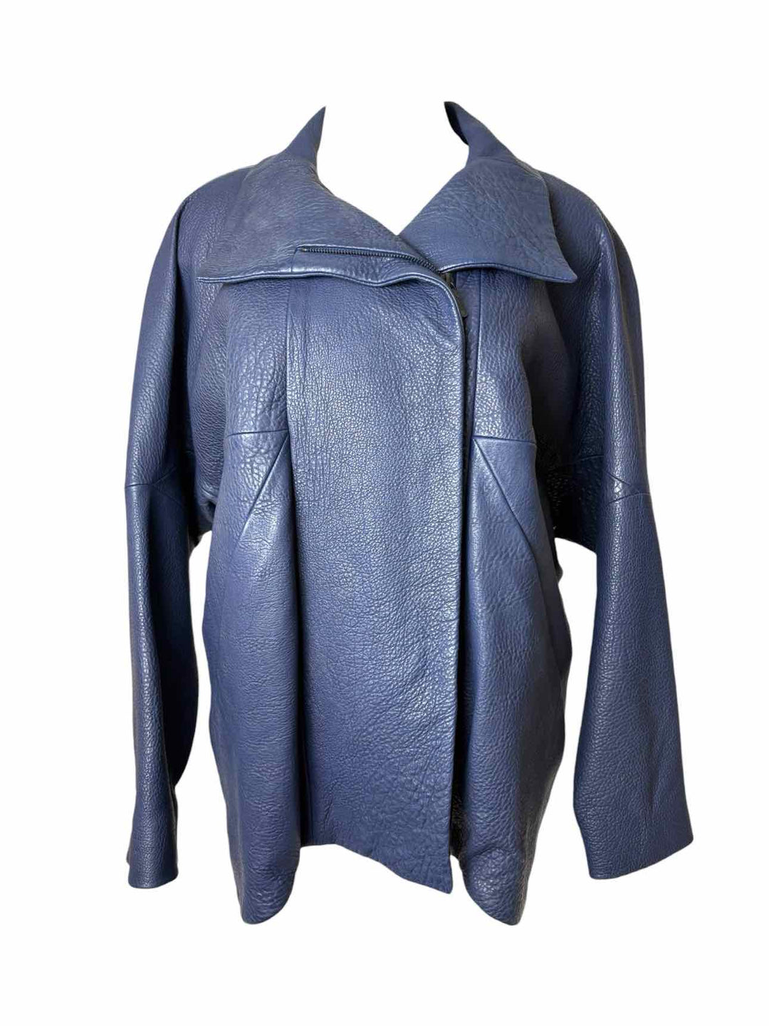 Maria Cornejo Size 6 Panelled Leather Jacket