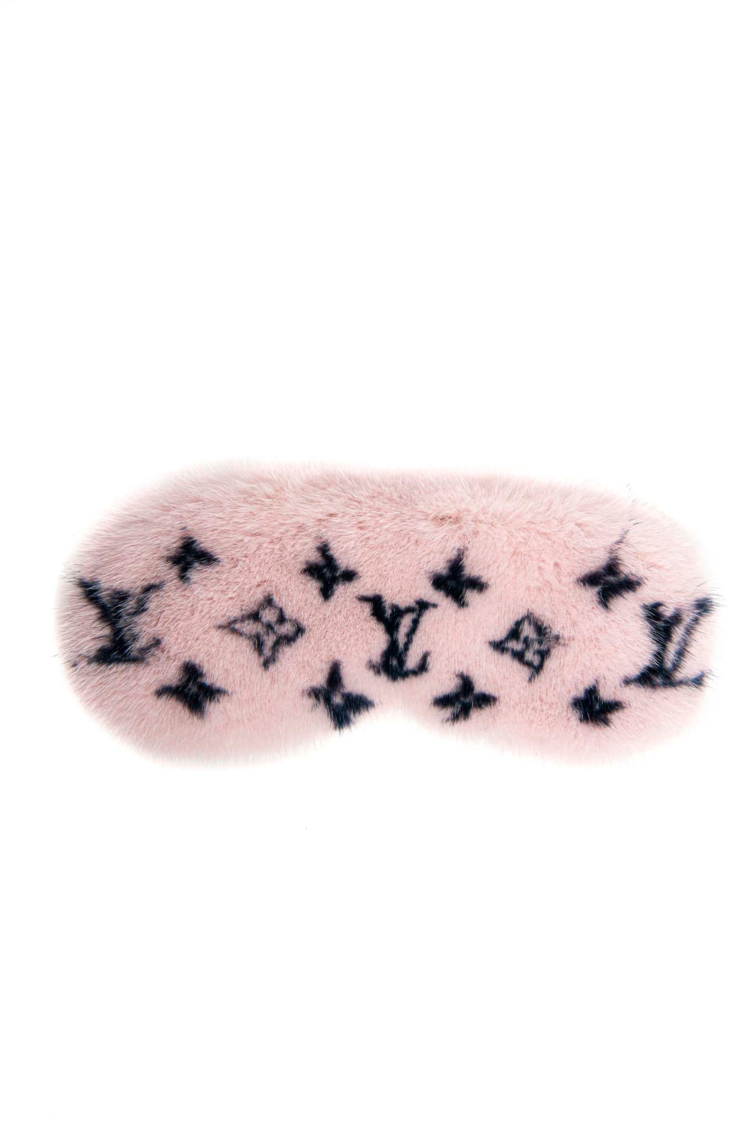 Louis Vuitton Monogram Mink Fur Sleep Mask