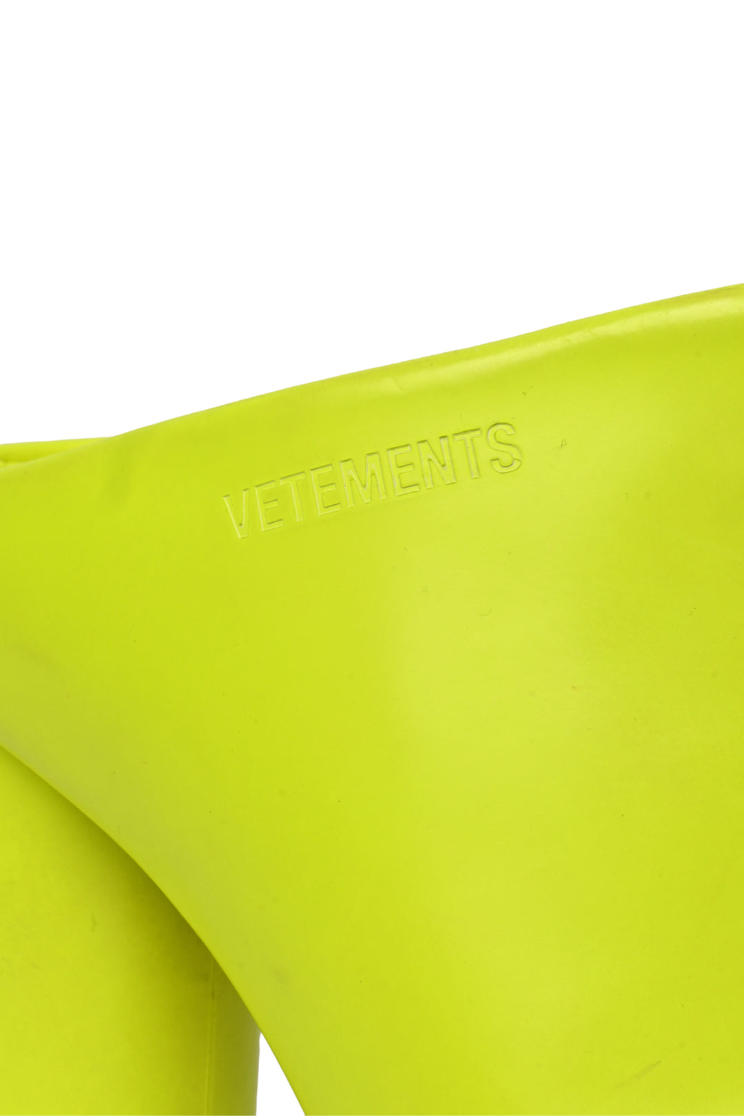 VETEMENTS Size 35 Neon Leather Sandals