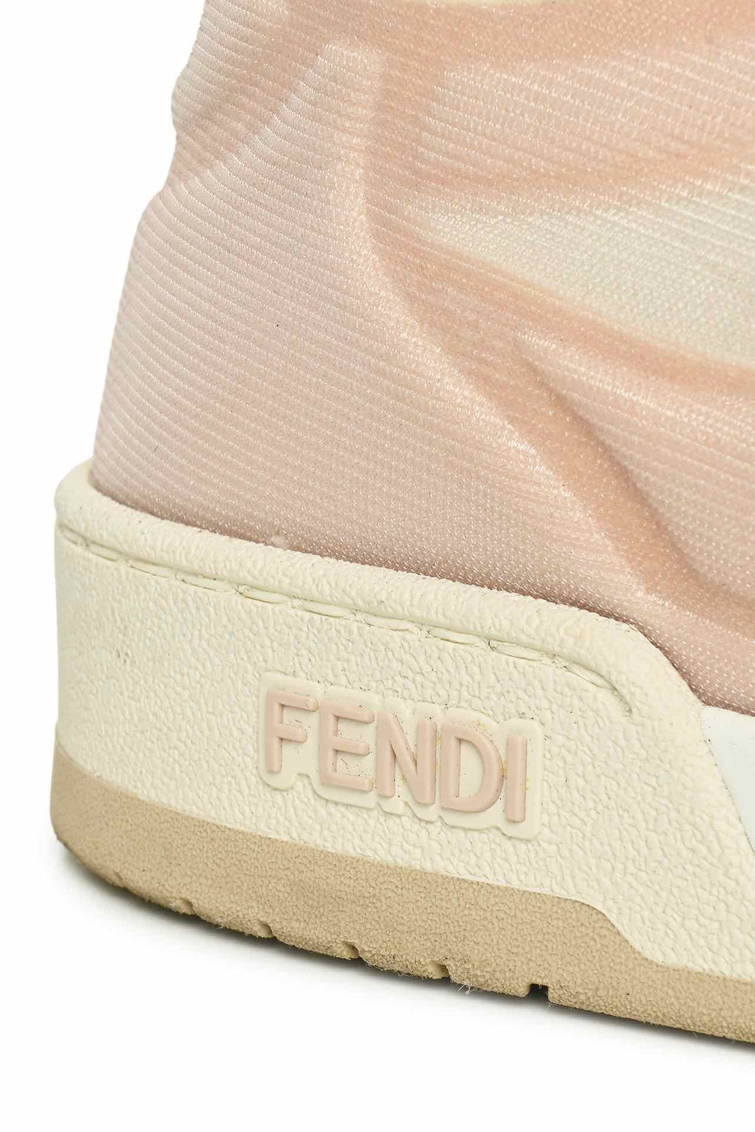 Fendi Size 37 Mesh Embossed Sneaker