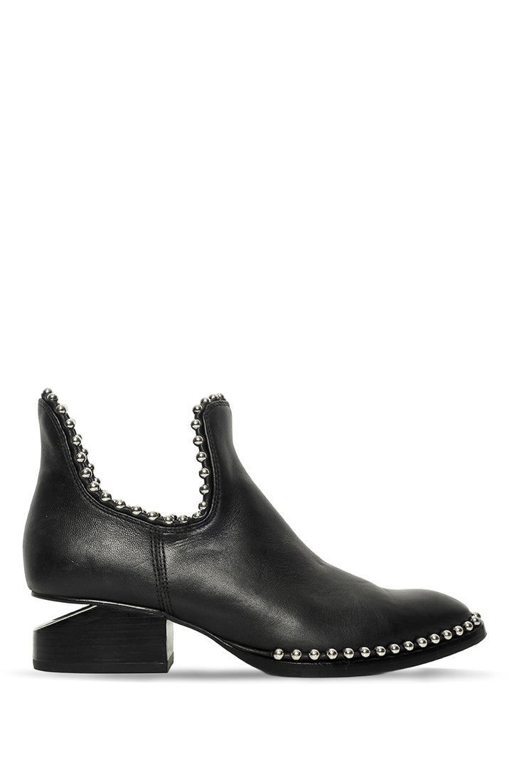 Alexander Wang Size 35 Kori Studded Cutout Ankle Boots