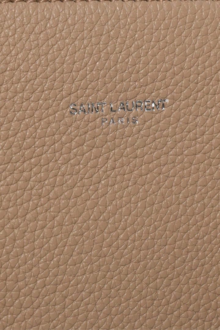 Saint Laurent 2017 Medium Grained Leather Sac De Jour Tote