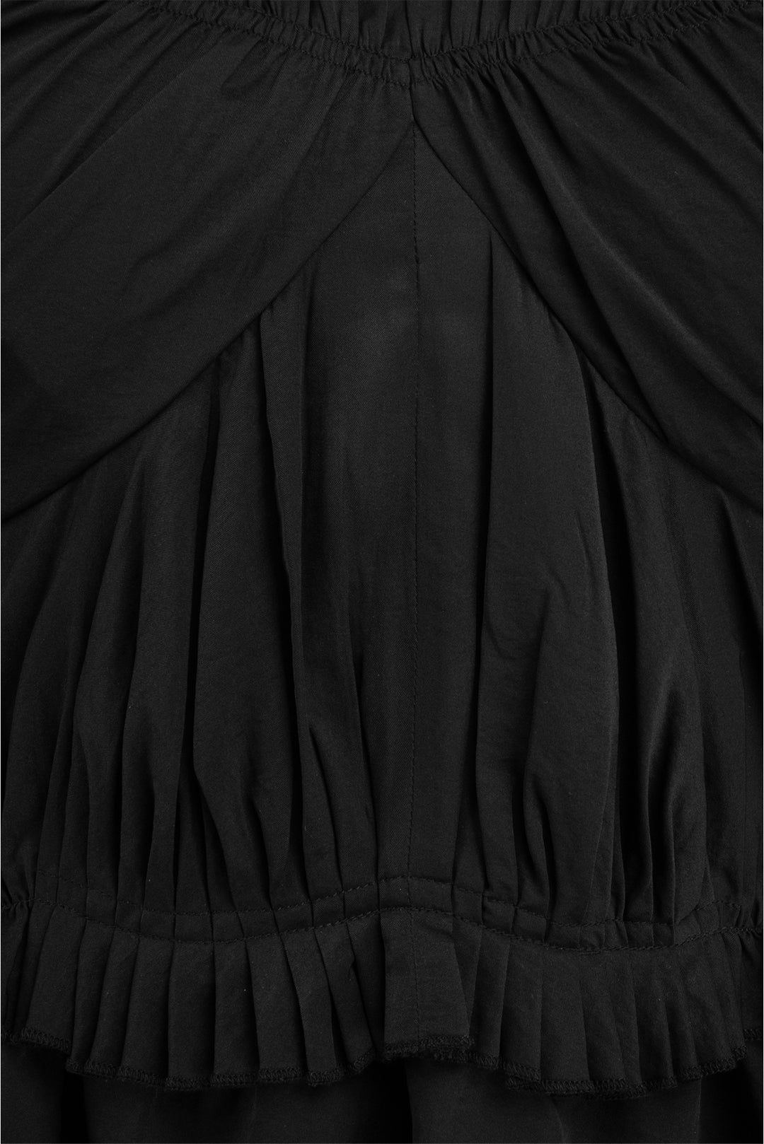 Isabel Marant Size 36 Ruched & Pleated Long Sleeve Tops