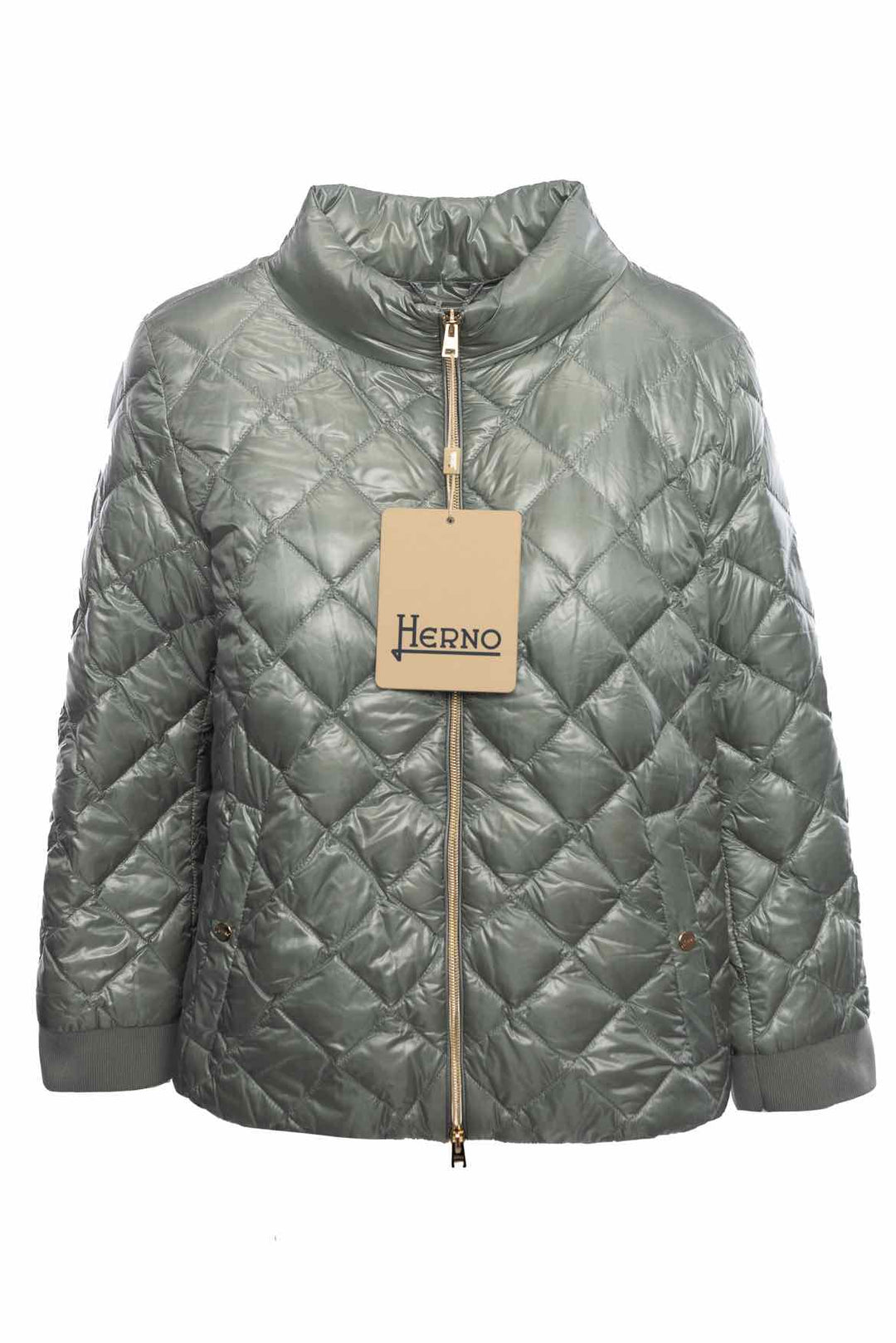 Herno Size 44 Quilted Down Jacket