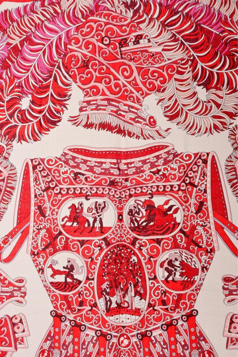 Hermes Sous L'Egide de Mars Scarf