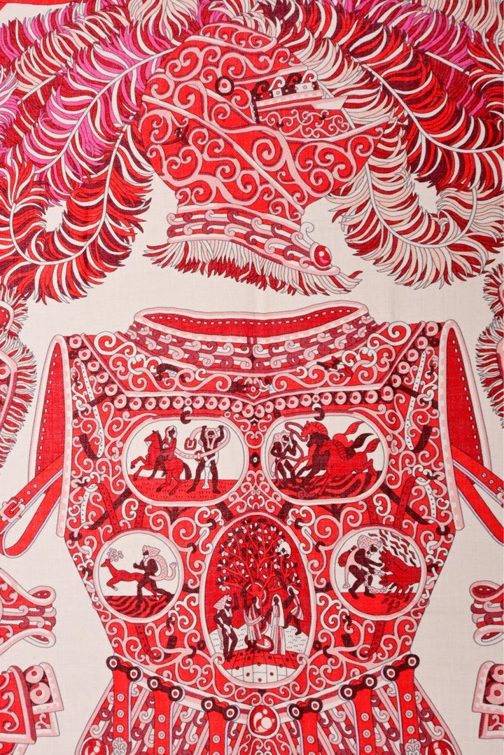 Hermes Sous L'Egide de Mars Scarf