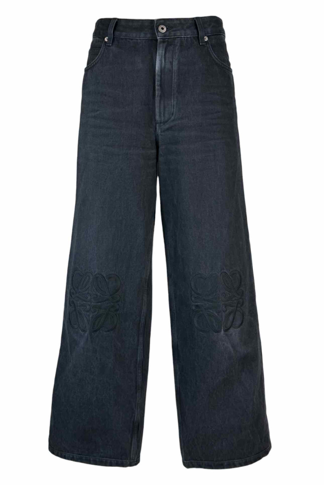 Loewe Size 36 Anagram Baggy Jeans