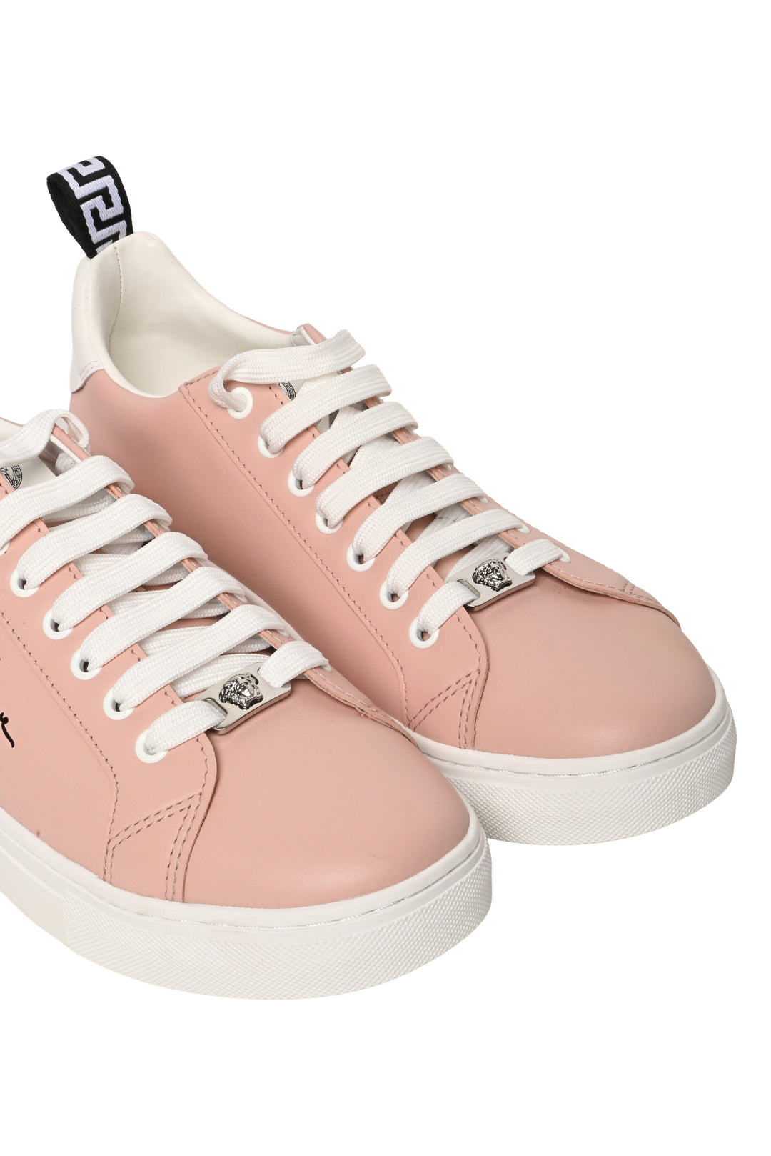 Versace Size 39 Leather Low Top Sneaker