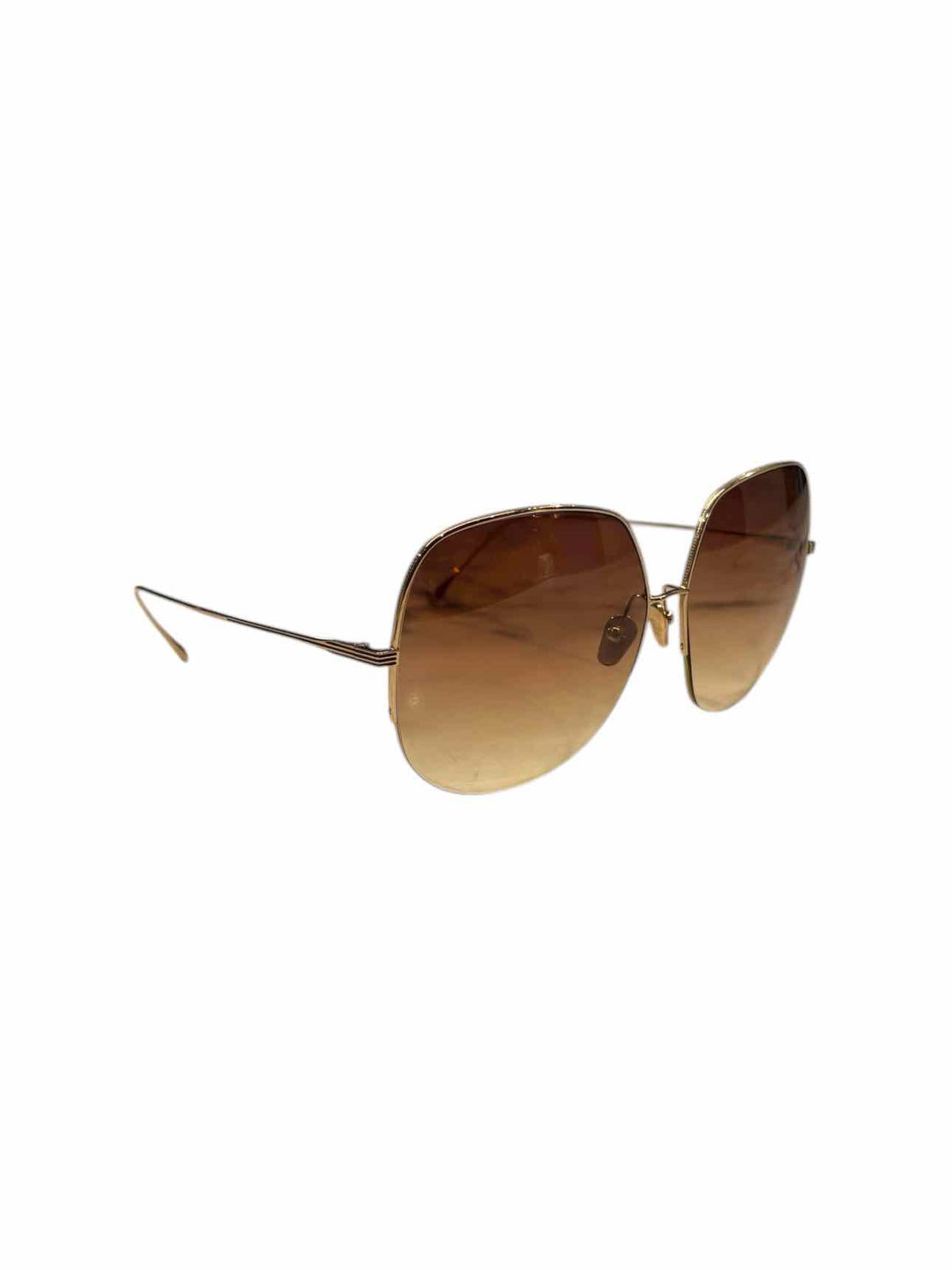 Dita Gold Square Frame Sunbeam Eyewear