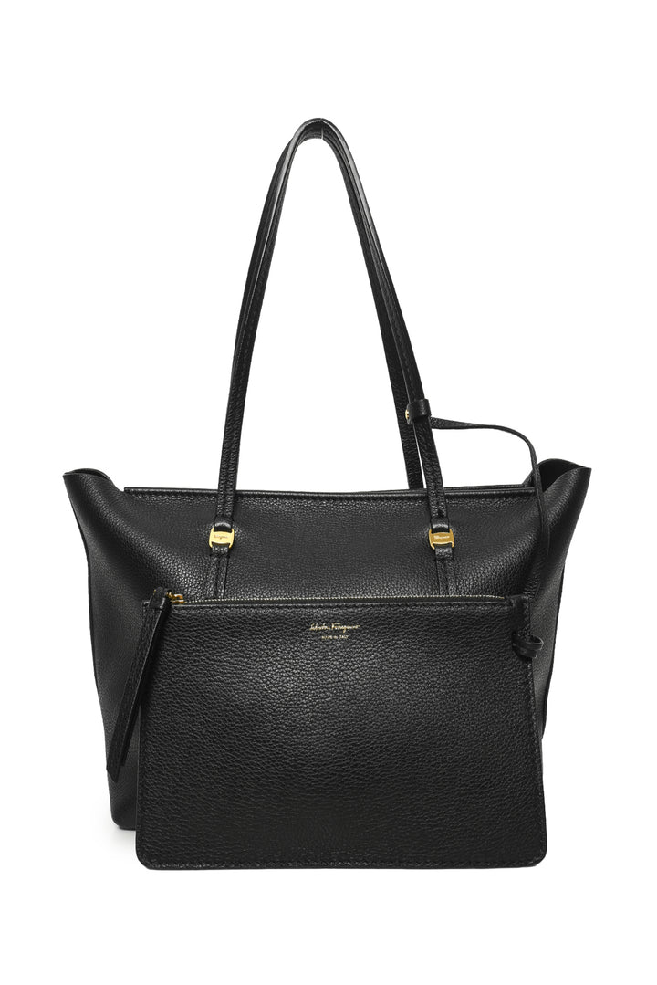 Ferragamo Emotion Large Leather Tote