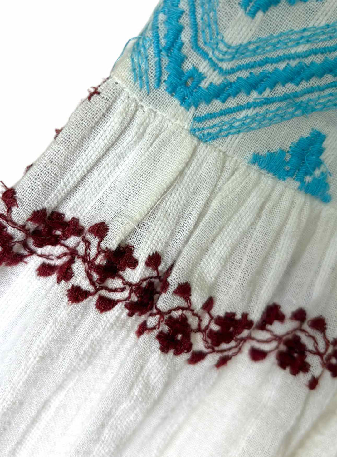 Ulla Johnson Size 4 Embroidered Cotton Dress