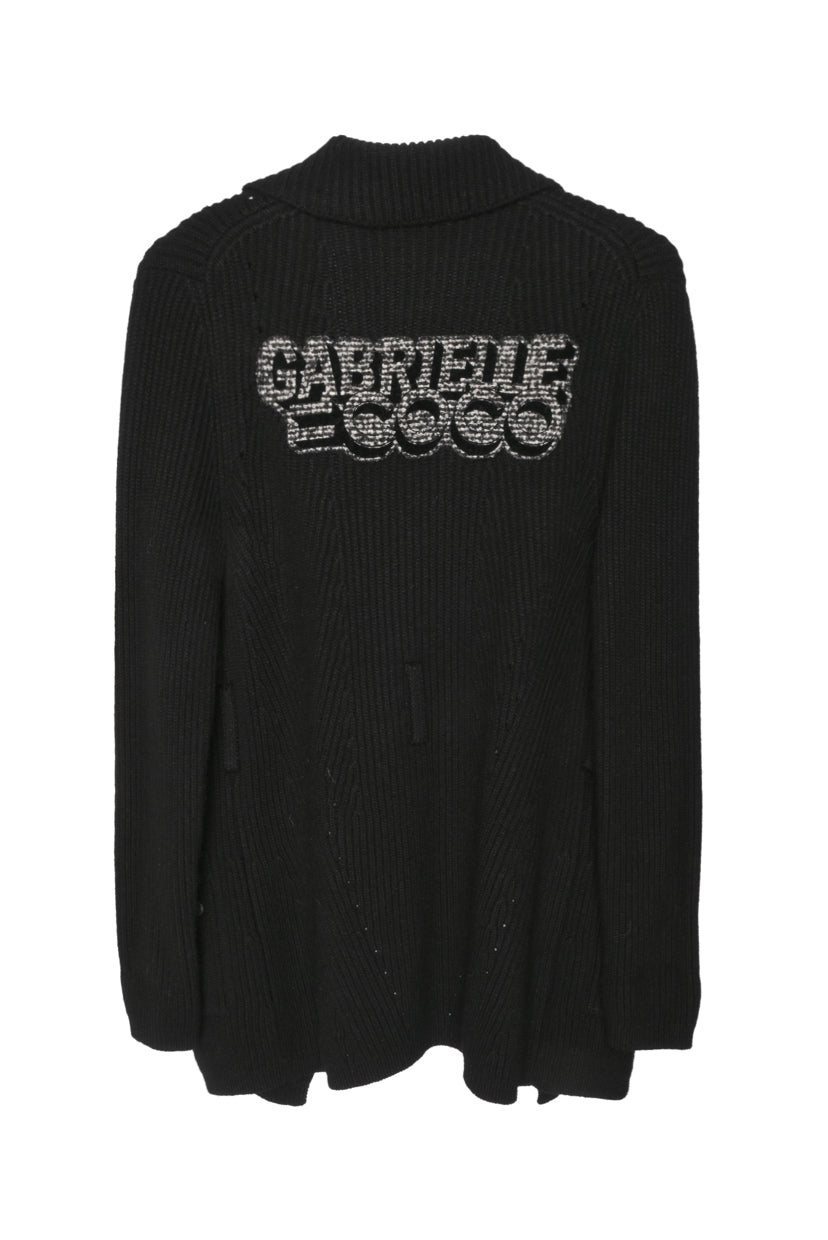 Chanel Size 36 Cashmere 'Gabrielle Coco' Cardigan