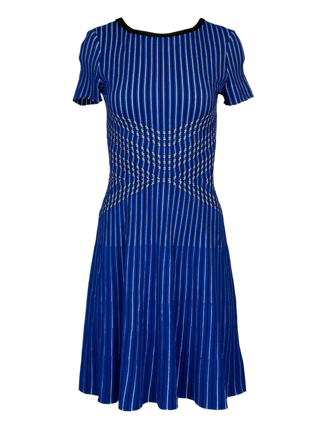 St. John Size 2 Atlantis Knit & Flare Dress