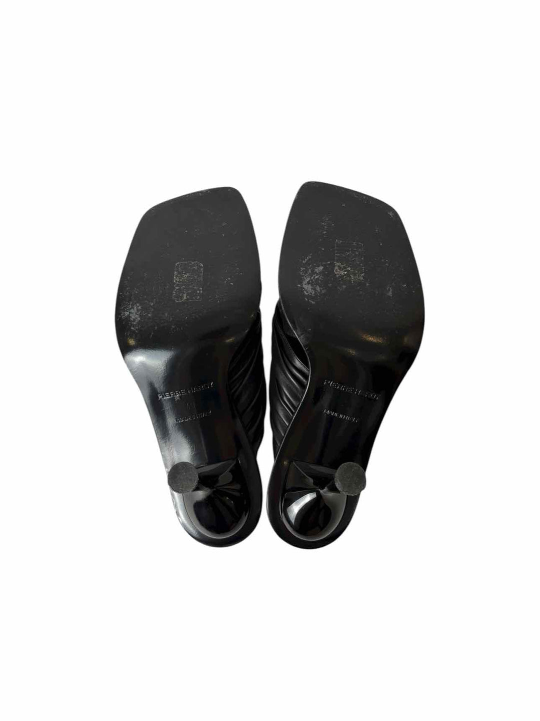 Pierre Hardy Size 40 Leather Square Toe  Sandals