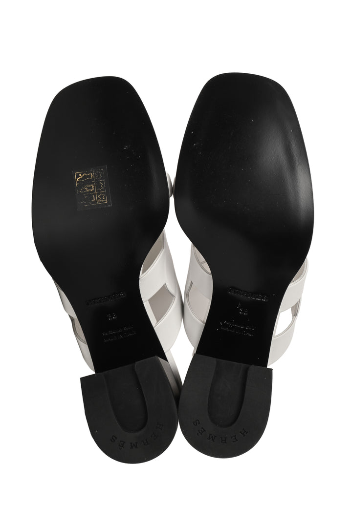 Hermes Size 38 Gaby 60 Sandals