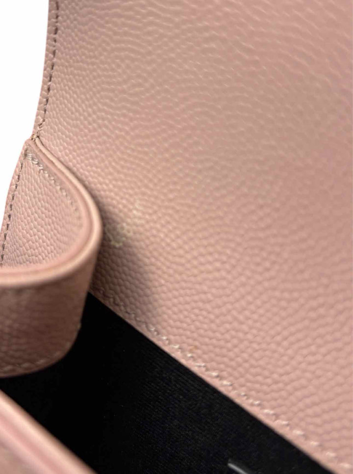 Saint Laurent Kate Classic Grain de Poudre Monogram Clutch