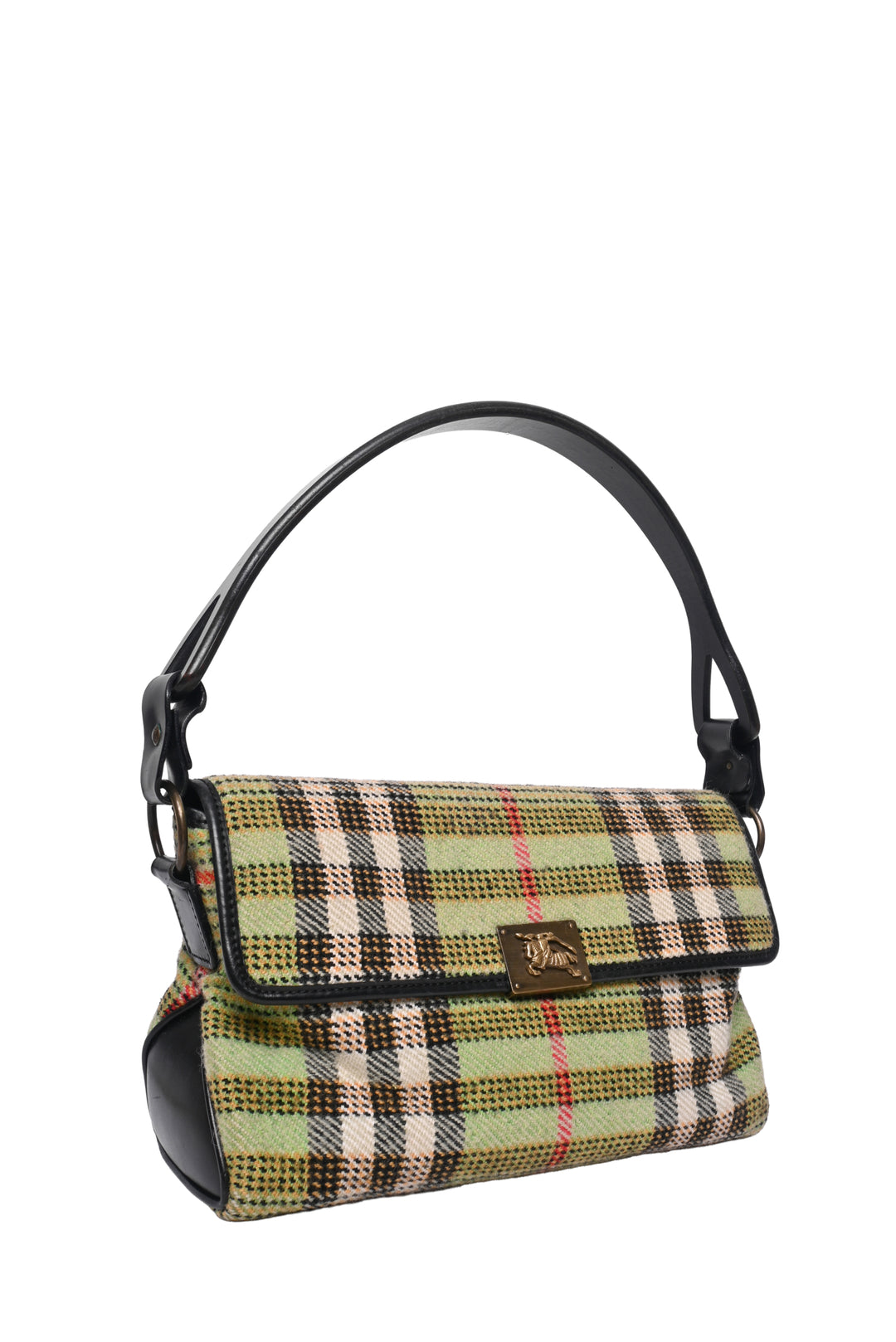 Burberry London Vintage Plaid Shoulder Bag