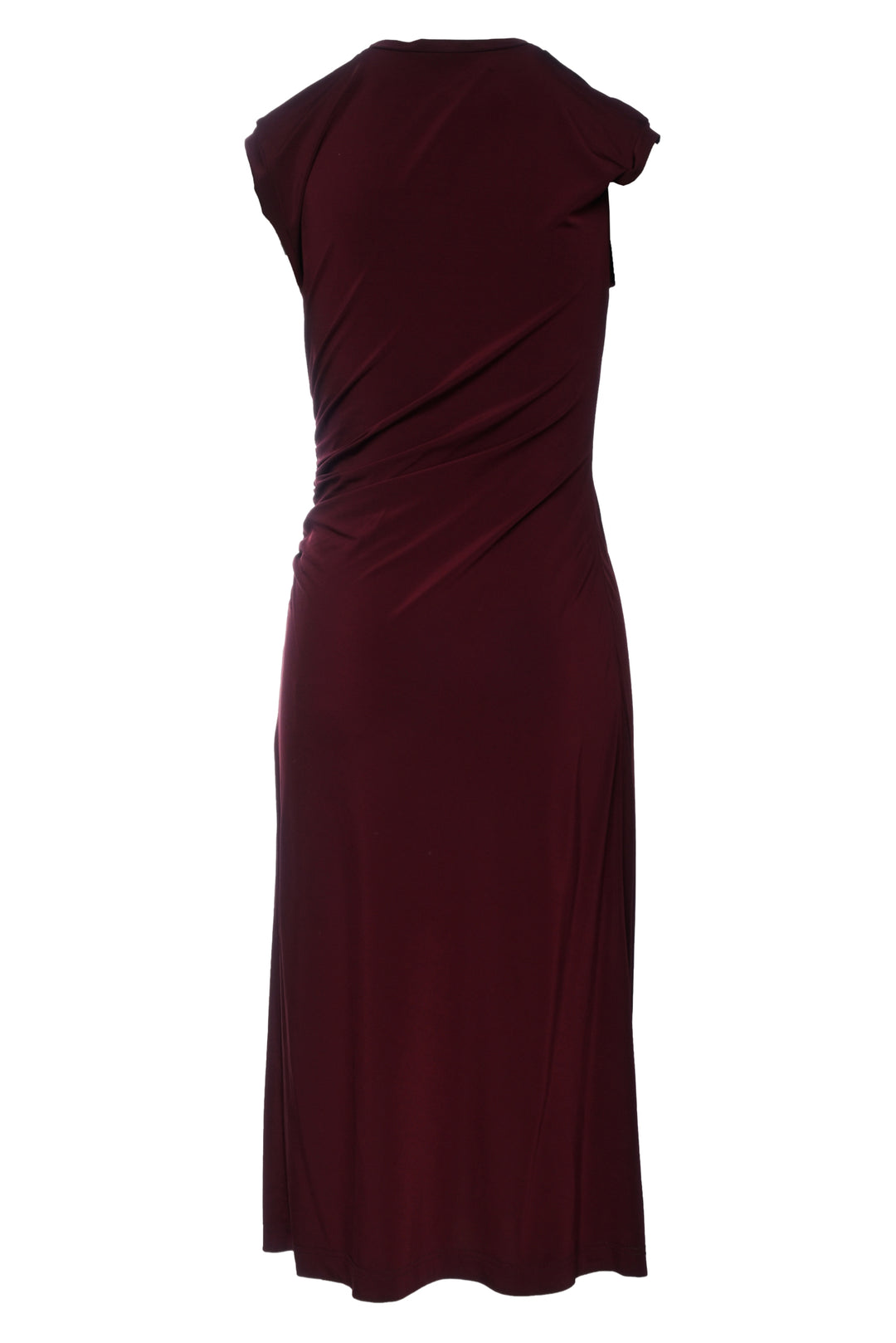 Stella Mccartney Size M Rouched Jersey Maxi Dress