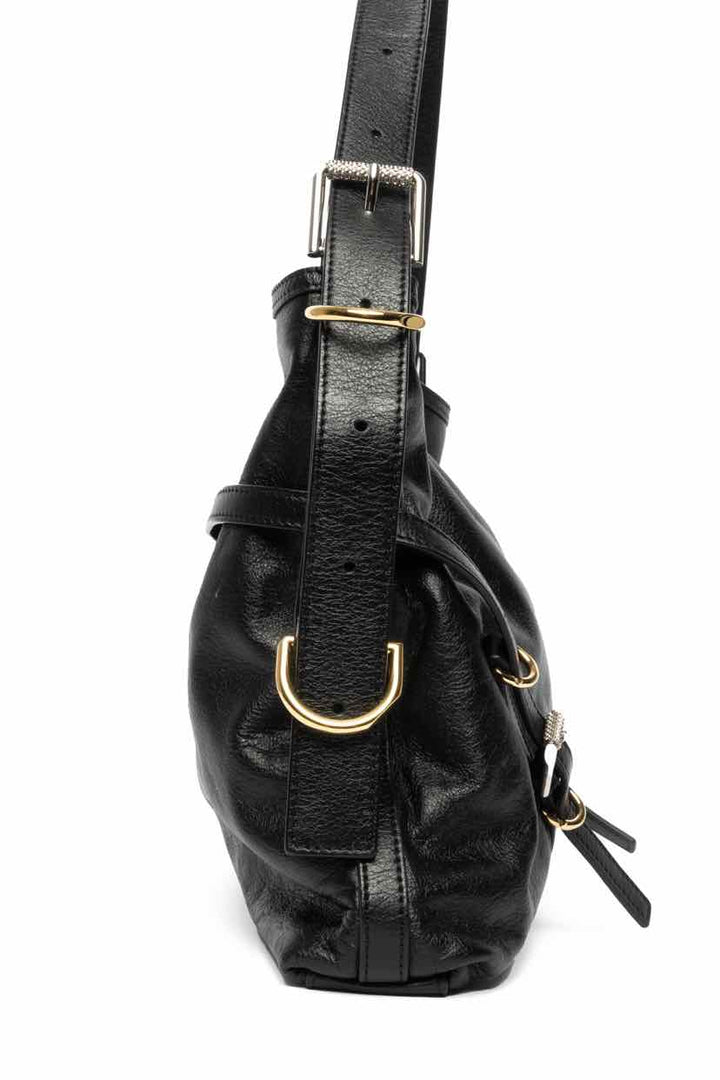 Givenchy Calfskin Medium Voyou Shoulder Bag