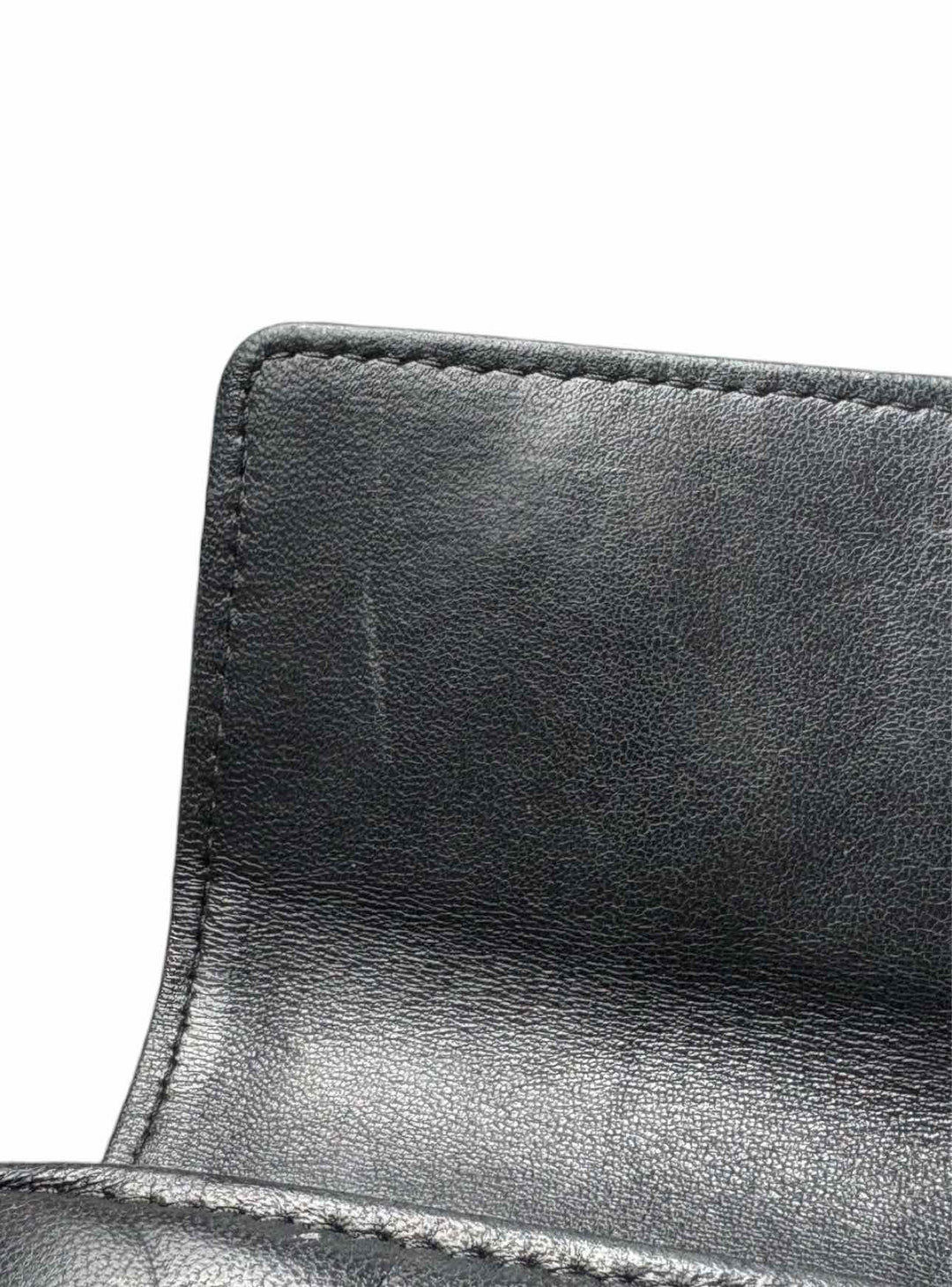 Chanel Camillia Embossed Leather Wallet