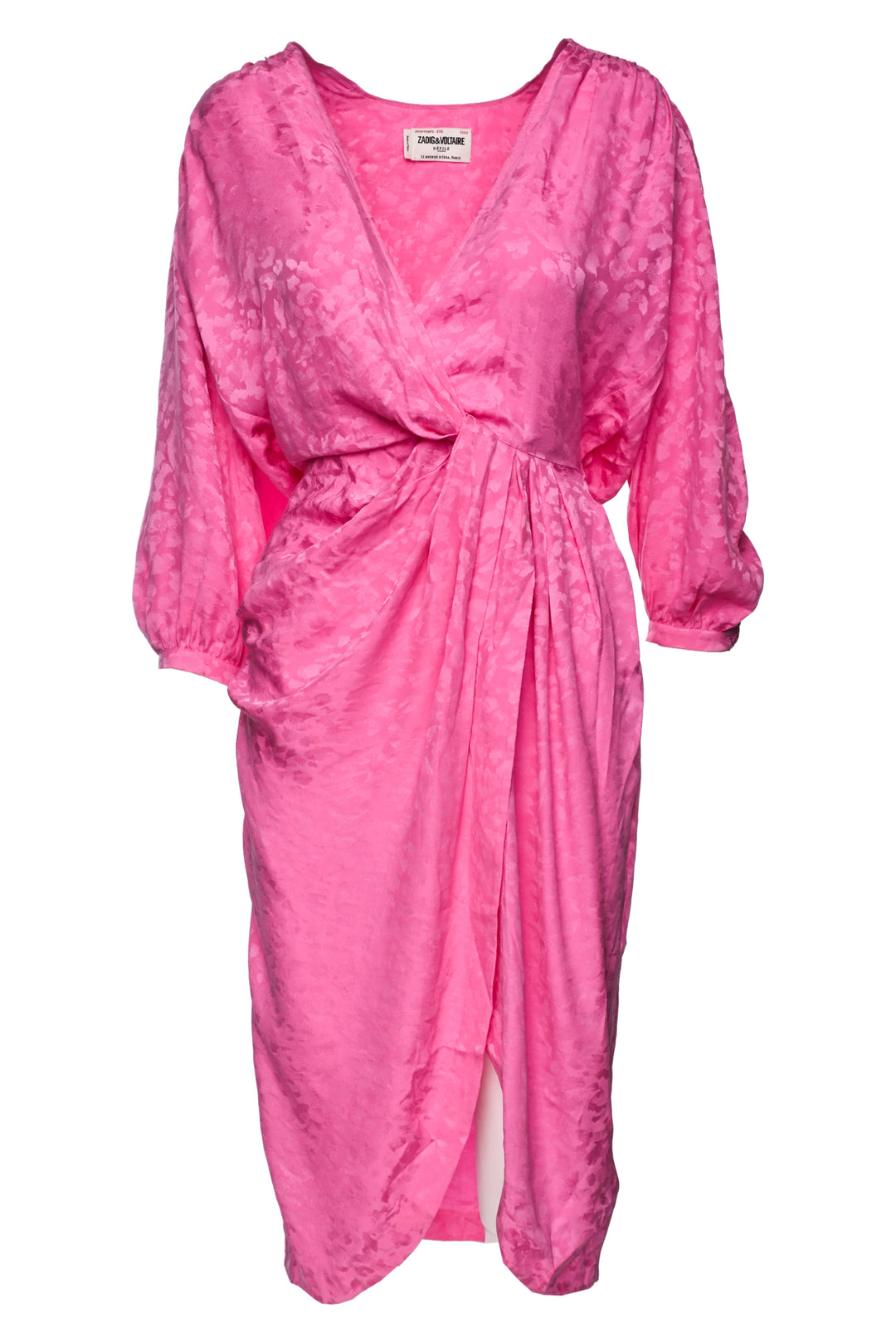Zadig & Voltaire Size S Renew Jac Leo Silk Dress